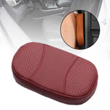 Maxbell Generic Car Knee Cushion Pad Car Knee Support Leg Elbow Rest Red