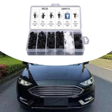 Maxbell 100x Fasteners Rivet Kit Repair Parts for Most Cars Auto Fastener Assortment