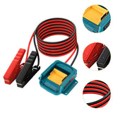 Maxbell Power Cable Battery Adapter Multipurpose 1.8M 12AWG Car Jump Starter Cable