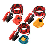 Maxbell Power Cable Battery Adapter Multipurpose 1.8M 12AWG Car Jump Starter Cable