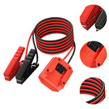 Maxbell Power Cable Battery Adapter Multipurpose 1.8M 12AWG Car Jump Starter Cable