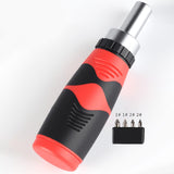 Maxbell Socket Ratchet Wrench Set Lightweight Ratcheting Screwdriver for Auto Repair 40pcs