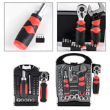 Maxbell Socket Ratchet Wrench Set Lightweight Ratcheting Screwdriver for Auto Repair 40pcs