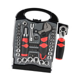 Maxbell Socket Ratchet Wrench Set Lightweight Ratcheting Screwdriver for Auto Repair 45pcs