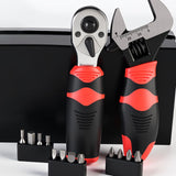 Maxbell Socket Ratchet Wrench Set Lightweight Ratcheting Screwdriver for Auto Repair 45pcs