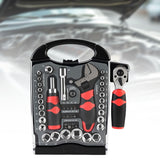 Maxbell Socket Ratchet Wrench Set Lightweight Ratcheting Screwdriver for Auto Repair 45pcs