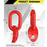 Maxbell 4Pcs 7100 Engine Lifting Bracket 5500 lb Capacity Replace Engine Support Bar Black