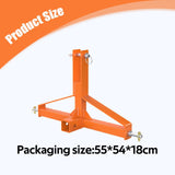 Maxbell 3 Point Trailer Hitch Heavy Duty Simple Installation Outdoor Equipment Parts