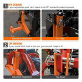 Maxbell 3 Point Trailer Hitch Heavy Duty Simple Installation Outdoor Equipment Parts