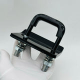 Maxbell Hitch Tightener Bike Rack Protective with Rubber Isolators Anti Rattle Clamp Red