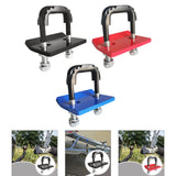 Maxbell Hitch Tightener Bike Rack Protective with Rubber Isolators Anti Rattle Clamp Red