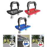 Maxbell Hitch Tightener Bike Rack Protective with Rubber Isolators Anti Rattle Clamp Red