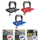 Maxbell Hitch Tightener Bike Rack Protective with Rubber Isolators Anti Rattle Clamp Red