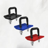Maxbell Hitch Tightener Bike Rack Protective with Rubber Isolators Anti Rattle Clamp Red