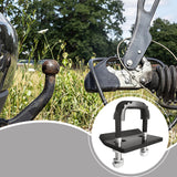Maxbell Hitch Tightener Bike Rack Protective with Rubber Isolators Anti Rattle Clamp Black