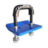 Maxbell Hitch Tightener Bike Rack Protective with Rubber Isolators Anti Rattle Clamp Blue