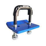 Maxbell Hitch Tightener Bike Rack Protective with Rubber Isolators Anti Rattle Clamp Blue