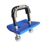 Maxbell Hitch Tightener Bike Rack Protective with Rubber Isolators Anti Rattle Clamp Blue