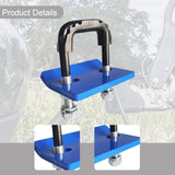 Maxbell Hitch Tightener Bike Rack Protective with Rubber Isolators Anti Rattle Clamp Blue