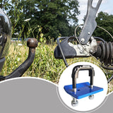 Maxbell Hitch Tightener Bike Rack Protective with Rubber Isolators Anti Rattle Clamp Blue