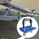 Maxbell Hitch Tightener Bike Rack Protective with Rubber Isolators Anti Rattle Clamp Blue