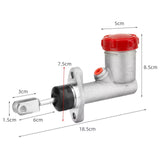 Maxbell Trailer Hydraulic Surge Brake Actuator Pump 3/4" Spare Parts Forged Aluminum