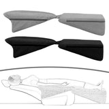 Maxbell Seat Leveling Pad Trucks Car Seat Wedge Cushion Leg Rest Deep Gray