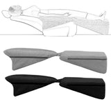 Maxbell Seat Leveling Pad Trucks Car Seat Wedge Cushion Leg Rest Deep Gray