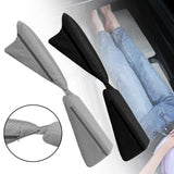 Maxbell Seat Leveling Pad Trucks Car Seat Wedge Cushion Leg Rest Deep Gray