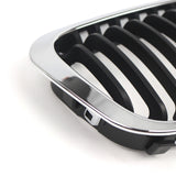 Maxbell 2Pcs Front Bumper Kidney Grilles Car Grill Covers for BMW E46 1998-2001