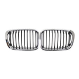 Maxbell 2Pcs Front Bumper Kidney Grilles Car Grill Covers for BMW E46 1998-2001
