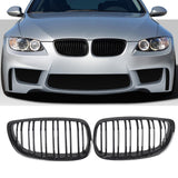 Maxbell Front Hood Kidney Grilles 51137157277 51137157278 for BMW E92 E93 Coupe