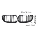 Maxbell Front Hood Kidney Grilles 51137157277 51137157278 for BMW E92 E93 Coupe