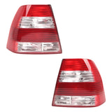 Maxbell Left Side Tail Light Housing Replacement Sturdy without Bulb for VW MK4