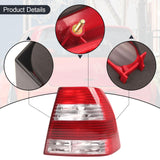 Maxbell Right Side Tail Light Housing Replacement without Bulb for VW MK4 Sedan