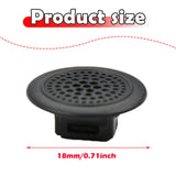 Maxbell Car Roof Dome Microphone Cover Spare 2138230100 for Benz W253 2009-2025 Black Convex