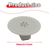 Maxbell Car Roof Dome Microphone Cover Spare 2138230100 for Benz W253 2009-2025 Gray White Convex