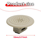 Maxbell Car Roof Dome Microphone Cover Spare 2138230100 for Benz W253 2009-2025 White Convex