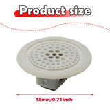 Maxbell Car Roof Dome Microphone Cover Spare 2138230100 for Benz W253 2009-2025 Gray Concave