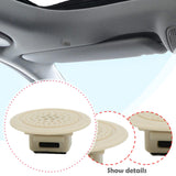 Maxbell Car Roof Dome Microphone Cover Spare 2138230100 for Benz W253 2009-2025 White Concave