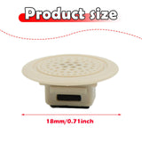 Maxbell Car Roof Dome Microphone Cover Spare 2138230100 for Benz W253 2009-2025 White Concave