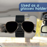 Maxbell Car Sun Visor Sunglasses Holder Vehicle for Cars Suvs Eyeglasses Holder Clip