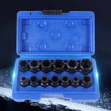 Maxbell Damaged Bolt Extractor Set Nut Extractor Set for Mechanical Engineering