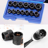 Maxbell Damaged Bolt Extractor Set Nut Extractor Set for Mechanical Engineering