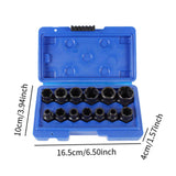 Maxbell Damaged Bolt Extractor Set Nut Extractor Set for Mechanical Engineering