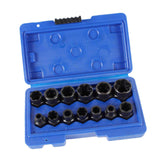 Maxbell Damaged Bolt Extractor Set Nut Extractor Set for Mechanical Engineering
