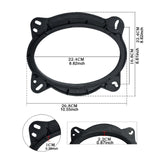 Maxbell 2 Pieces Car Speaker Spacers High Performance Adapter Spare Part Replacement
