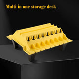 Maxbell XC1569 Accessories Professional Engine Maintenance Spare Parts Storage Stand Yellow