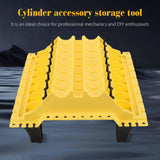 Maxbell XC1569 Accessories Professional Engine Maintenance Spare Parts Storage Stand Yellow