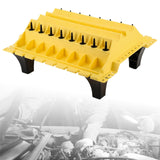 Maxbell XC1569 Accessories Professional Engine Maintenance Spare Parts Storage Stand Yellow